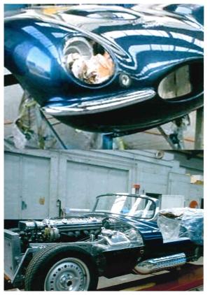 Jaguar XKSS Re-Creation by Tempero 1957 года 